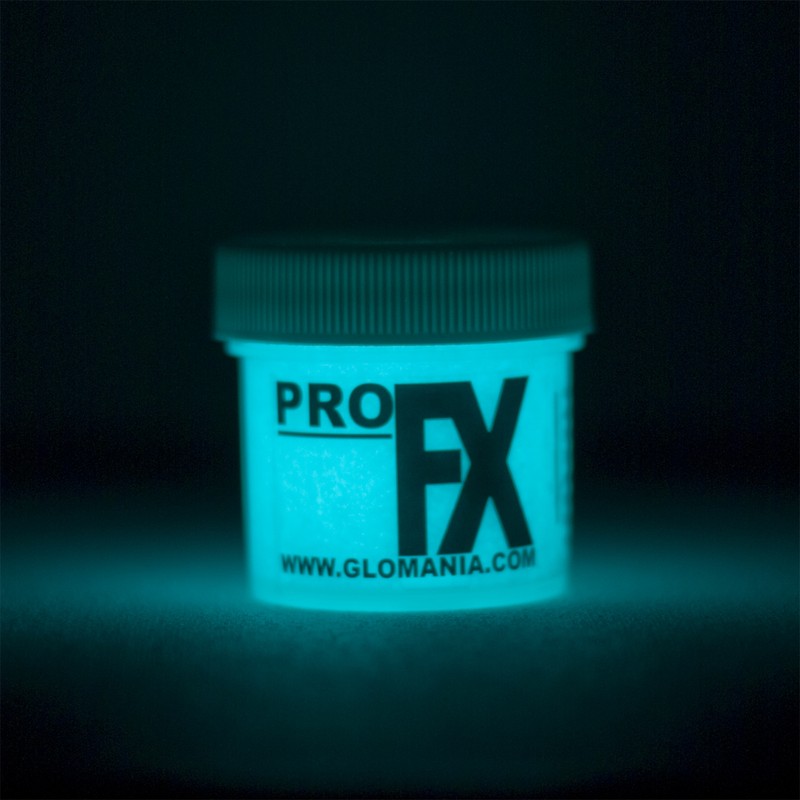 Green, Blue Aqua, Lilac White Glow in the Dark Paint 5 x 2oz pots gallery