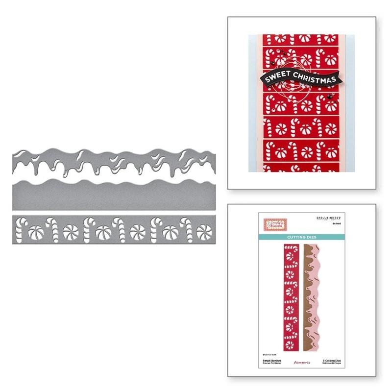 Spellbinders Die Set S4-1486 Sweet Borders by Stamperia