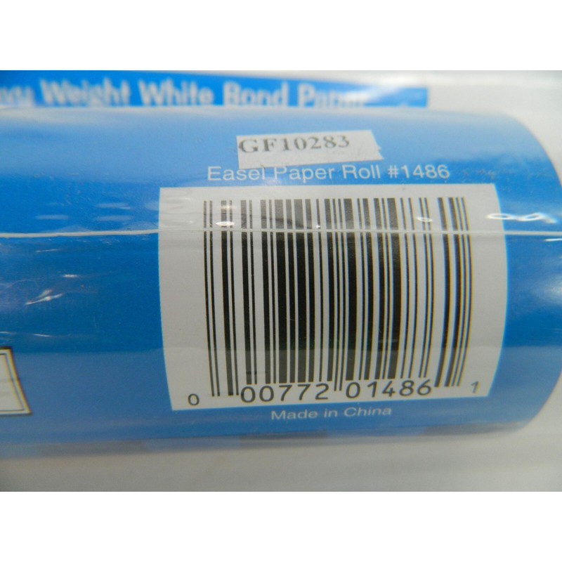 Melissa & Doug Deluxe Easel Paper Roll Replacement 18" x 75 feet 2-Pack, White gallery