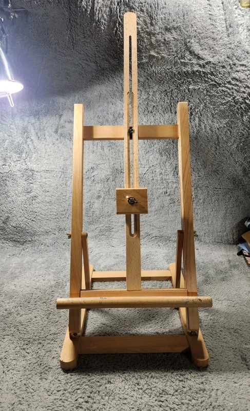 Wood Tabletop Easel for Painting Art Solid and Adjustable
