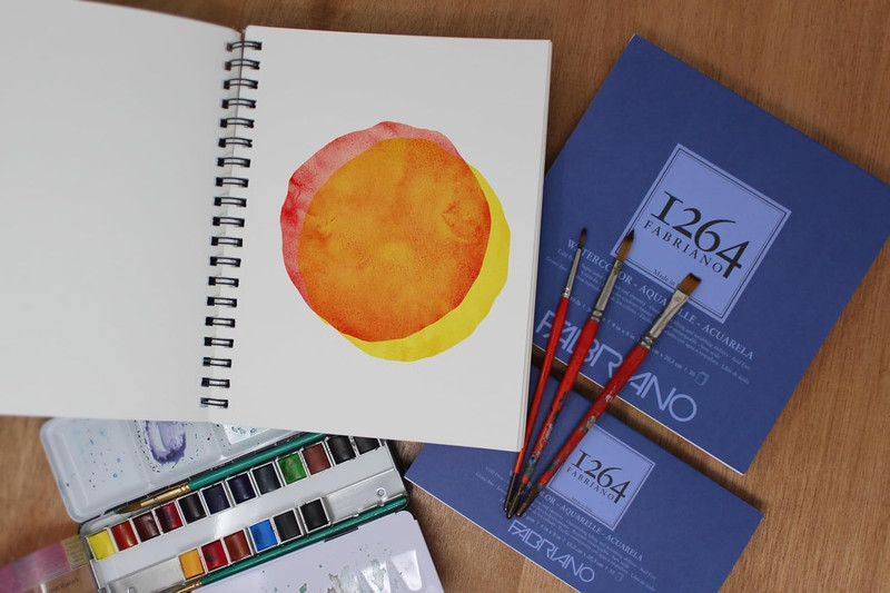 1264 Watercolor Pad, Bright White gallery