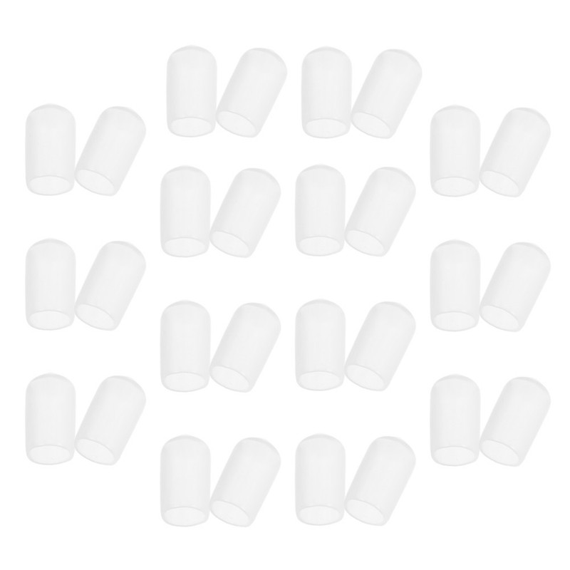 30 Pcs Airbrush Nozzle Protective Cover Cap Set Silicone Dust Caps Kit