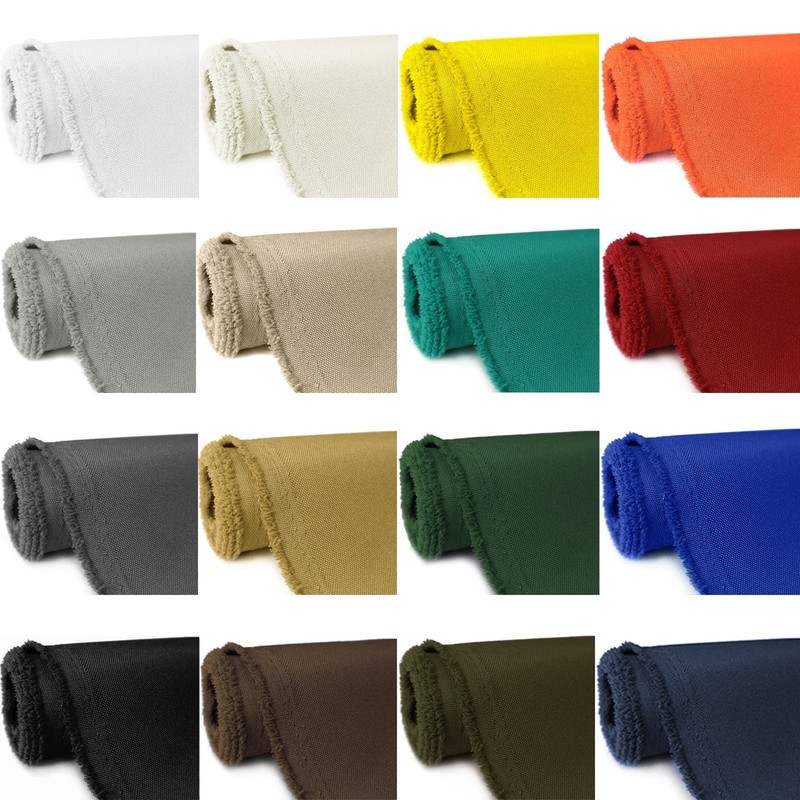 Waterproof Canvas Fabric by The Yard 58" W 600D Upholstery Polyester Material... gallery