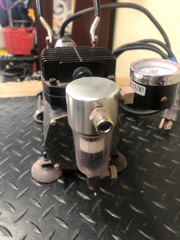 Iwata Studio Series IS-800 Sprint Jet Power Air Compressor for Painting gallery