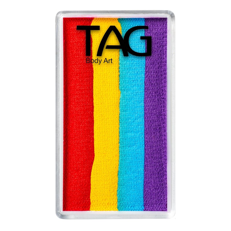 TAG Face and Body Paint – 1 Stroke Split Cake 30g – Petal