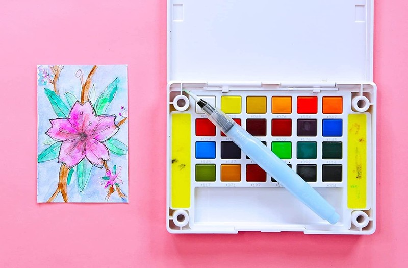 SAKURA Koi Pocket Field Sketch Kit - Watercolor Sets for Painti Misc. gallery