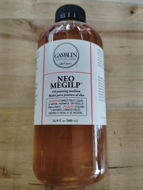 Gamblin Neo Megilp Oil Painting Medium 16.9oz