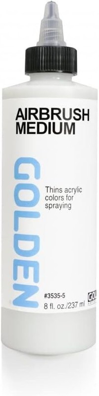 Golden Airbrush Medium 8oz Clear