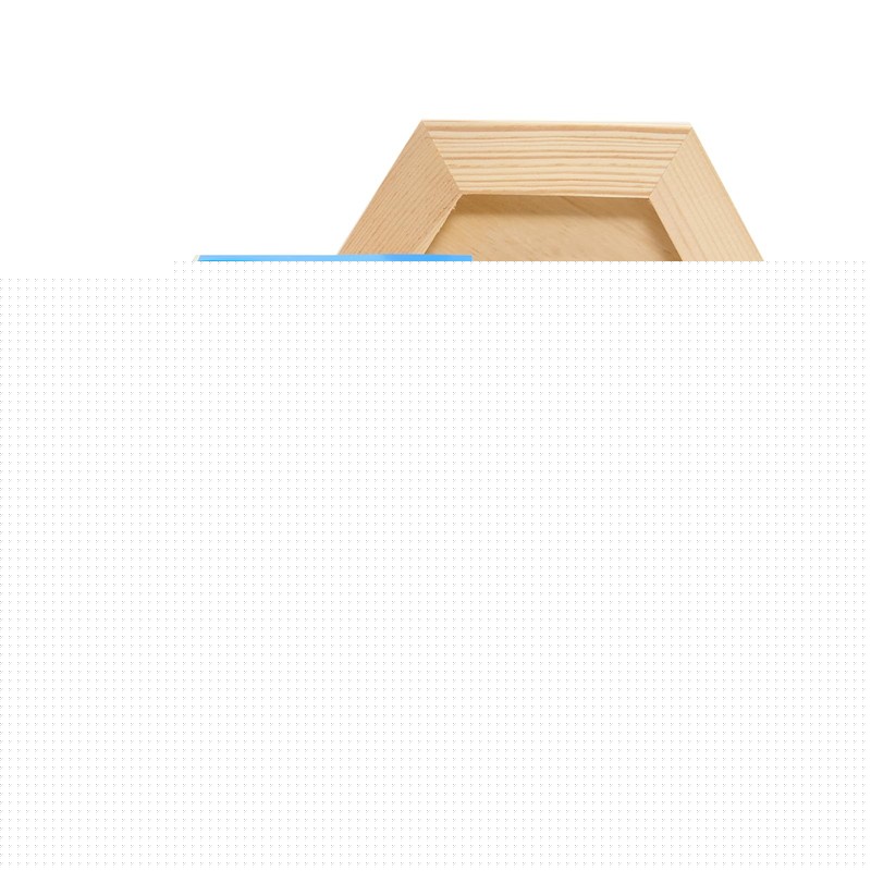 MEEDEN Hexagon Wood Canvas Panels: 3/4″ Deep Wooden 6×7 inches, Natural