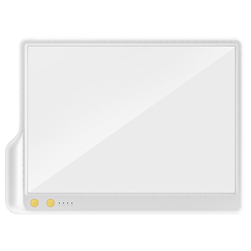A4 Rechargeable LED Drawing Board, 9-Color Light Modes with Built-in Stand, N…