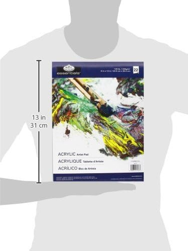 Royal Brush Royal Langnickel 22-Sheet Oil and Acrylic Essentials Artist Paper Pa gallery