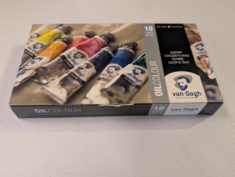 Royal Talens van Gogh oil color paint set. 10 tubes 20 ml/ 0.7 FL oz tubes. New
