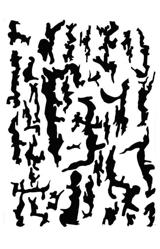 2PACK Vinyl Airbrush Spray Stencils 10Mil 14" Camouflage Tree Bark Cracked Earth gallery