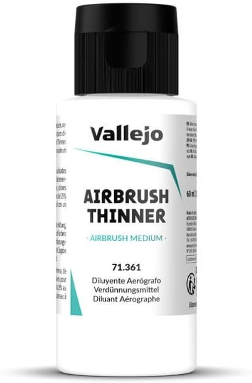 60ml Acrylic Airbrush Thinner - Optimal for Artists Seeking Professional Results gallery