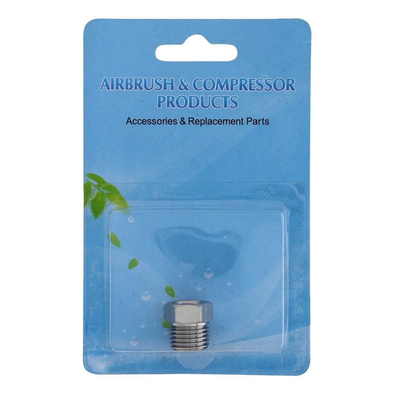 Airbrush 1/4" Male to 1/8" BSP Female Fitting Connector Adapter Hose Compressor gallery