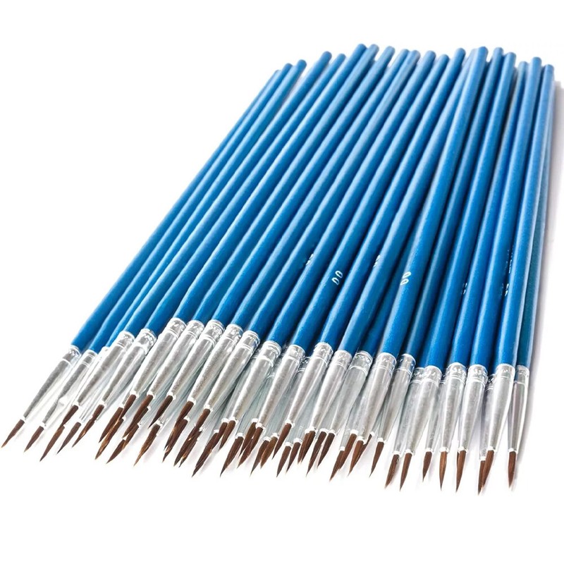100/200Very Small Paint Brushes Fine Tip for Nail Art Model Craft Painting Hobby gallery