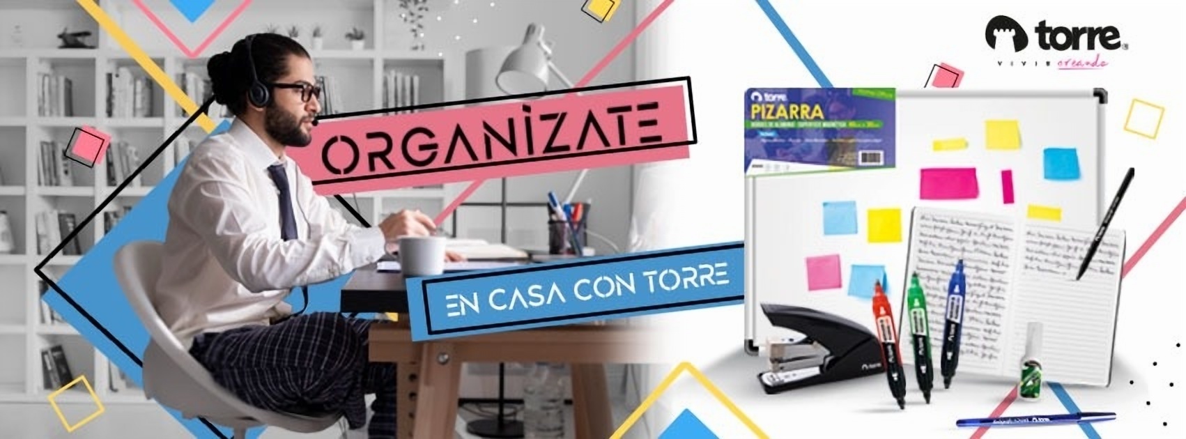 Cuaderno Triple 7 mm 150 Hojas Tapa Dura Color Torre