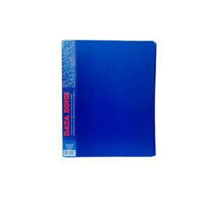 Carpeta A4 Vinil Con Accoclip y Bolsillo Azul Data Zone