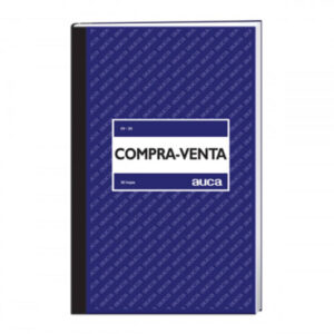Libro Compra Venta 30 Hojas Auca