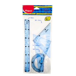 Set Geometría 4 Piezas 30 cms Maped
