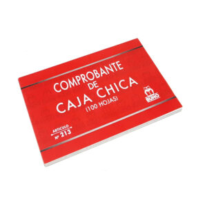Talonario Comprobante Caja Chica 100 Hojas Buho