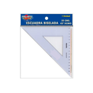 Escuadra Biselada 25 cms 45 ° Proarte