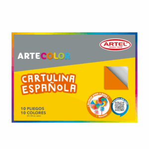 Carpeta Cartulina Española 10 Colores Artel