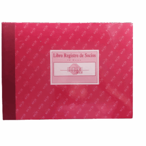 Libro Registro De Socios 50 Hojas REM