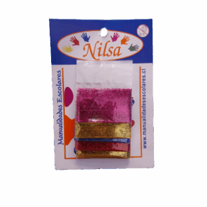 Escarchas 5 Colores Nilsa