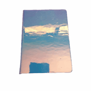 Libreta Tapa Dura Holográfica Con Líneas 10 x 14 cms