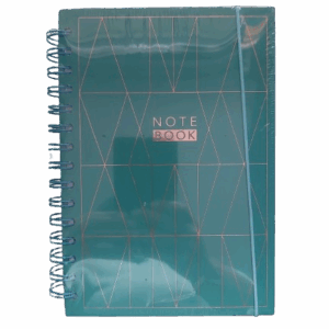 Libreta Apunte Cuadros Tapa Dura Con Espiral 15 x 21 cms