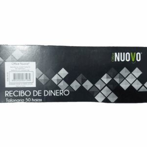 Talonario Recibo De Dinero 50 Hojas Nuovo