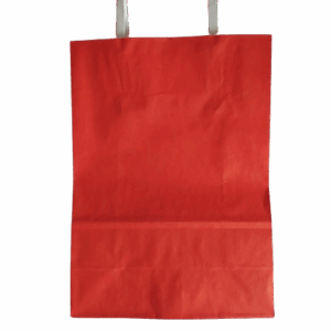 Bolsa Kraft Roja 22 x 30 cms