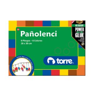 Carpeta Pañolenci 6 Colores Torre