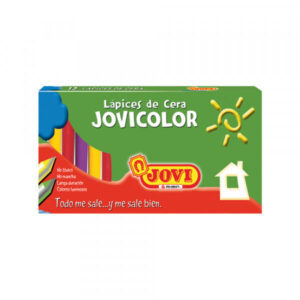 Lápices De Cera 12 Colores Jovi