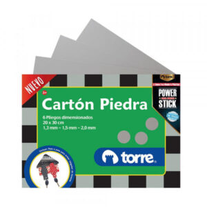 Carpeta Cartón Piedra 3 Medidas Torre