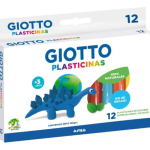 Plasticina 12 Colores Giotto