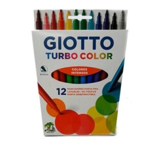 Plumones 12 Colores Giotto