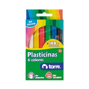 Plasticina 6 Colores Torre