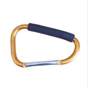 Mosquetón Porta Bolsas Acero