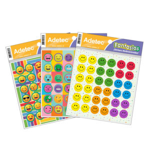 Stickers Motivacionales Caritas Adetec