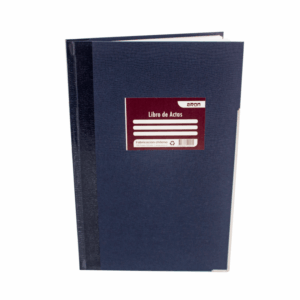 Libro Actas Lineal Foliado 100 Hojas Tapa Dura Aron