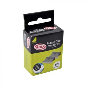 Magics Clips Metálicos 50 Unidades Adix