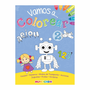 Libro Vamos A Colorear N°2 Mundicrom