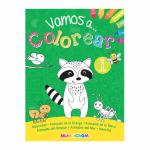 Libro Vamos A Colorear N°1 Mundicrom