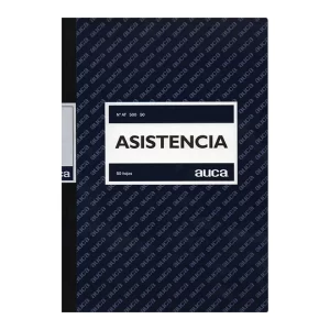 Libro Asistencia 50 Hojas Auca