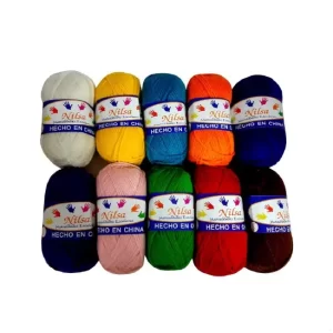 Lanas Manualidades 50 Grs Nilsa