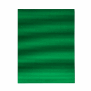 Cartulina Corrugada Verde Oscuro 50 x 70 cms