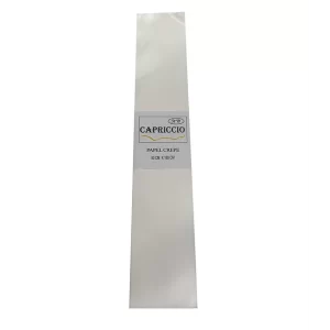 Papel Crepé Blanco 50 x 200 cms Capriccio