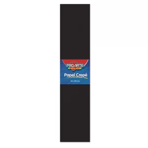 Papel Crepé Negro 50 x 200 cms Proarte